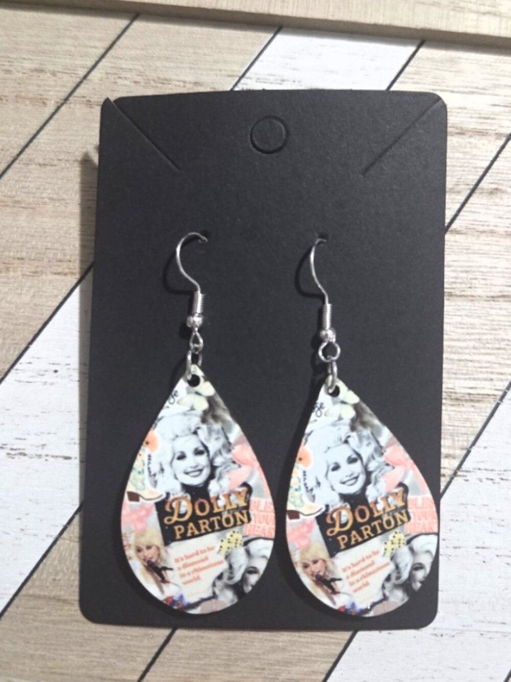 Dolly Parton Earrings: Christmas